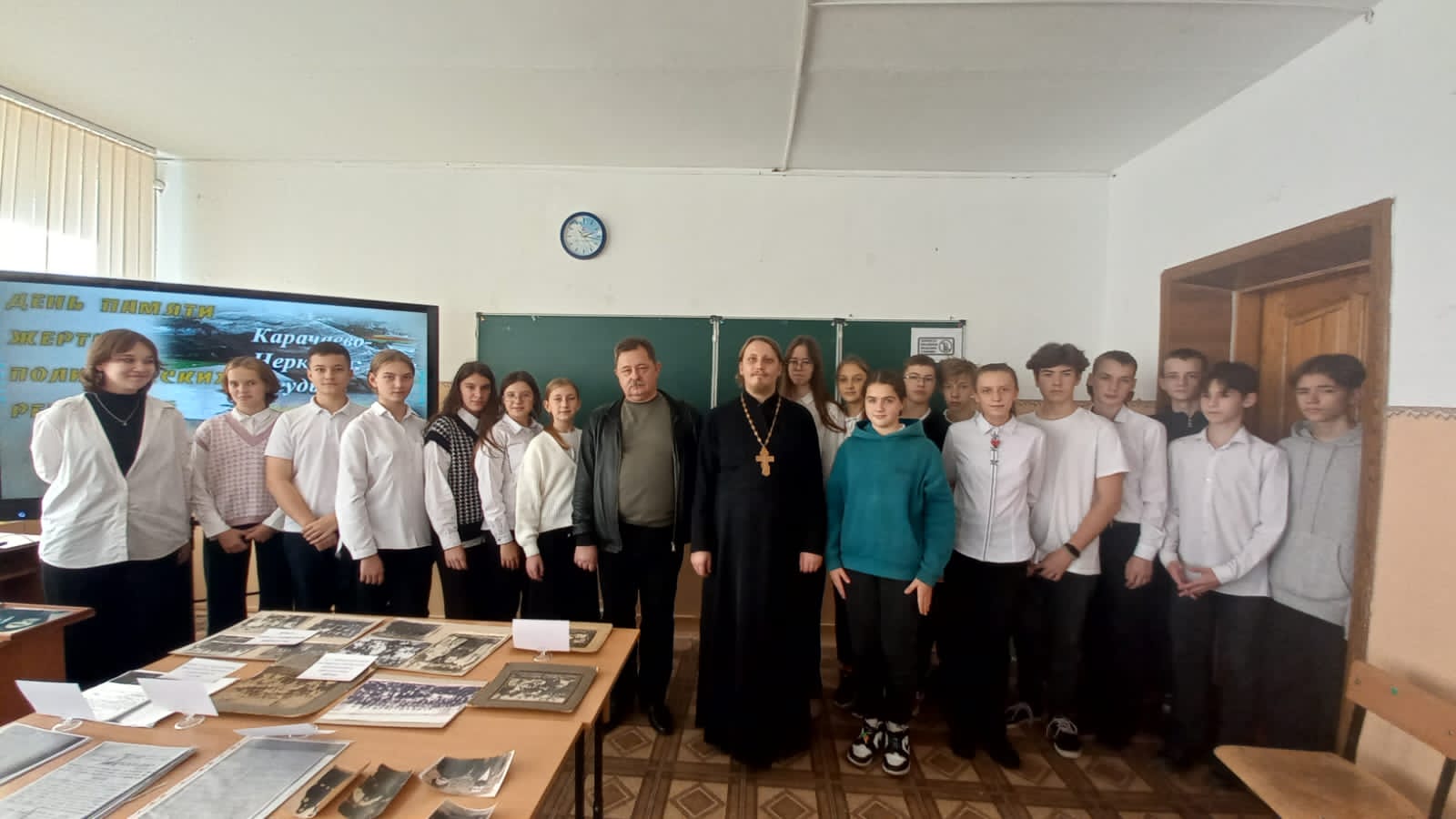 Открытые уроки, посвящённые Дню памяти жертв политических репрессий