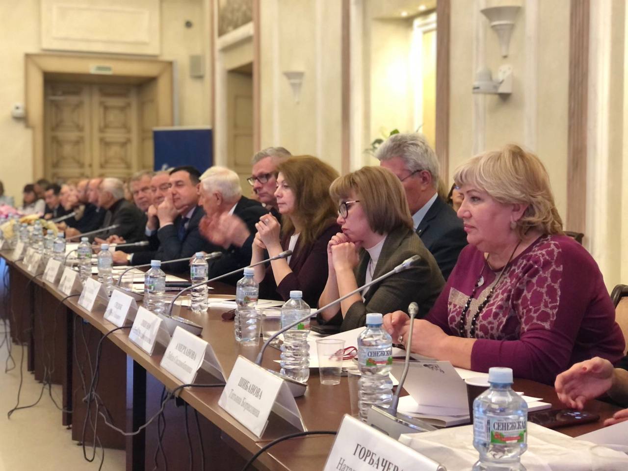 Заседание Общественной Палаты РФ