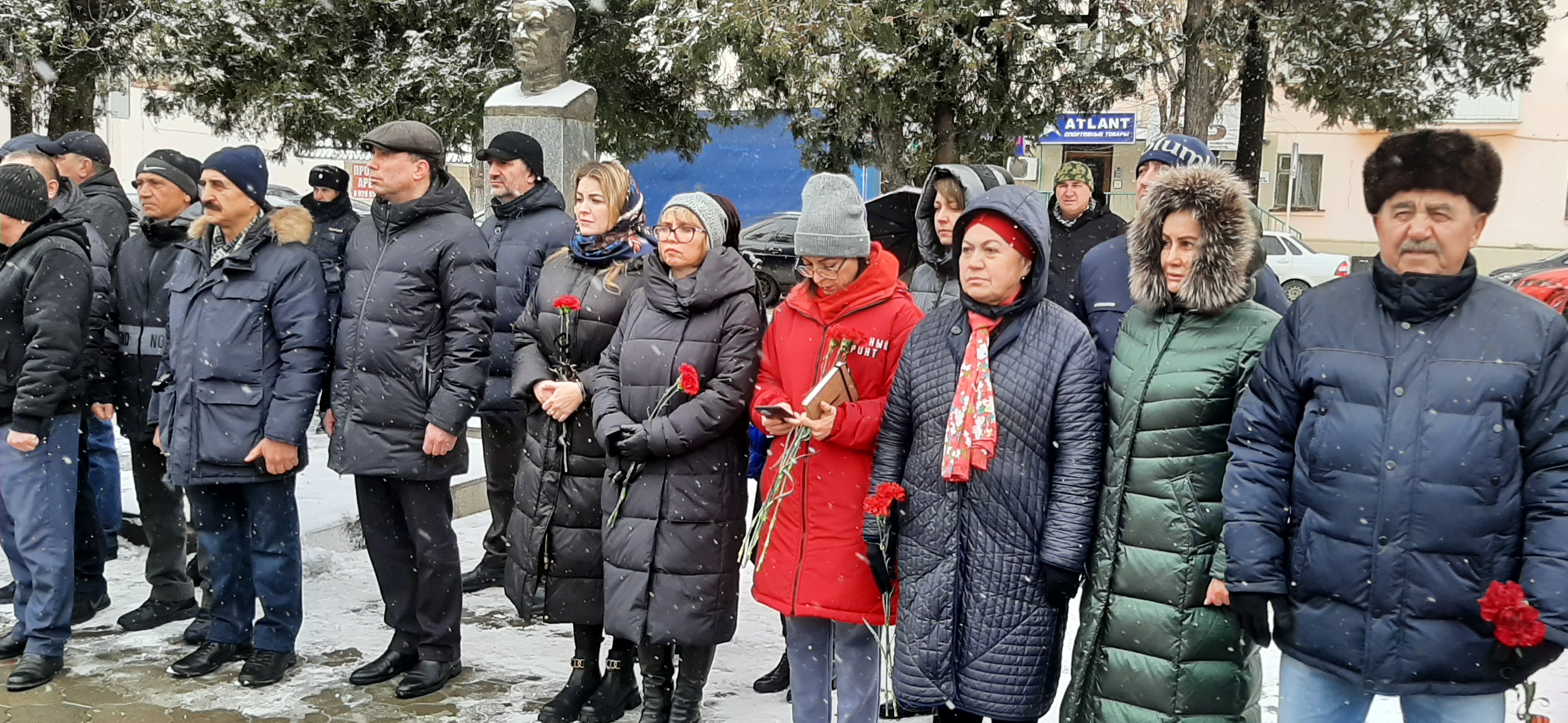 Ритуально-памятное мероприятие, посвященное 34-й годовщине со дня вывода советских войск из Афганистана